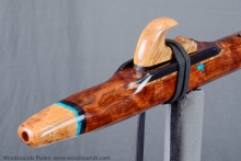 Chechen Native American Flute, Minor, Mid G-4, #K17DA